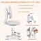 Adjustable Ergonomic Kids Study Chair with Double Backrest Footrest & Height Adjustable Seat